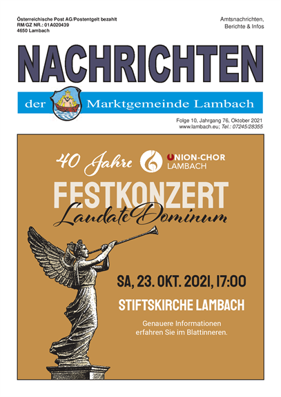 Lambacher Nachrichten Oktober 2021