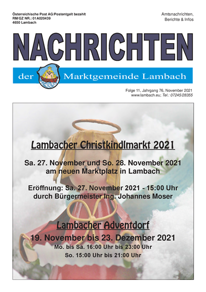 Lambacher Nachrichten November 2021