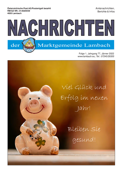 Lambacher Nachrichten Jänner 2022