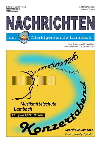 Lambacher Nachrichten Juni 2022